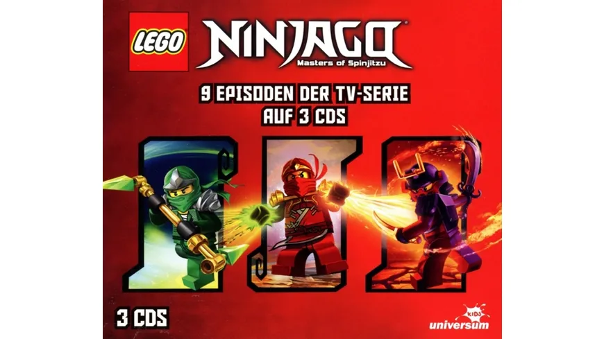 LEGO Ninjago Hörspielbox 3