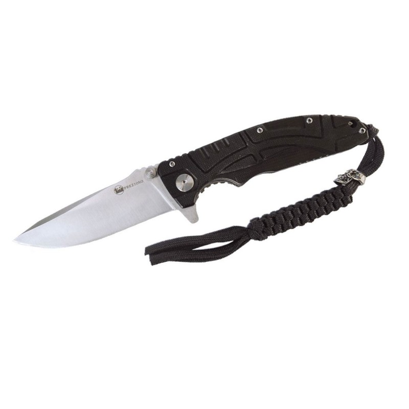 Prezioso - Militärmesser Ferus schwarz Plain