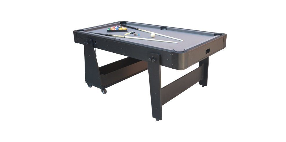 Charlsten Air-Hockeytisch Charlsten Multi Airhockeytisch / Billardtisch Schwarz - 2-in-1, (1-tlg)
