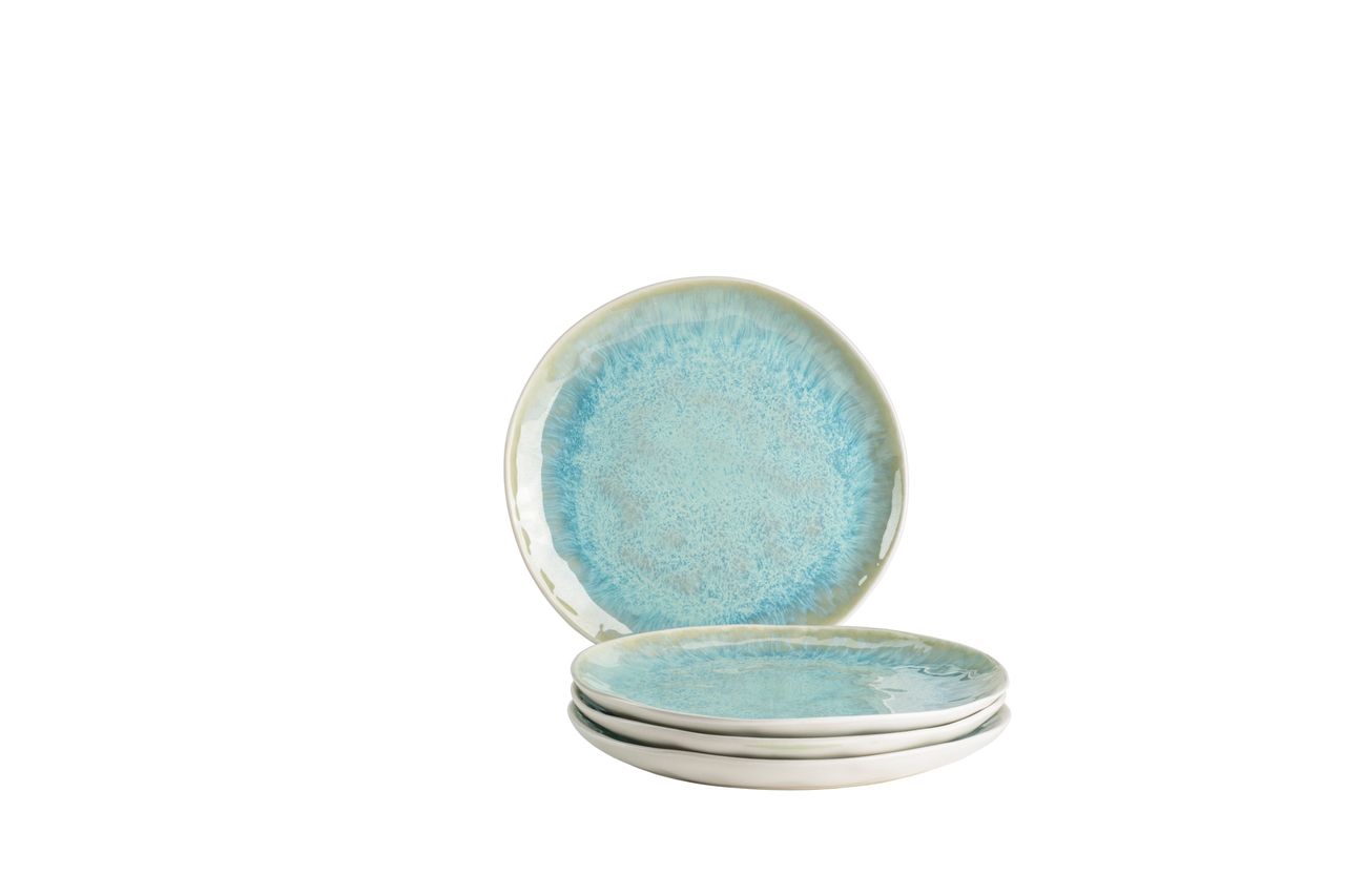 Mäser Serie Frozen, Dessertteller-Set für 4 Personen