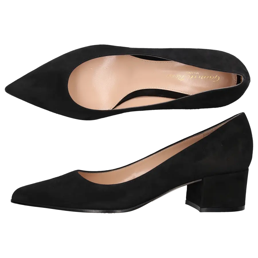 Gianvito Rossi - Pumps PIPER PUMP 45 Veloursleder - schwarz