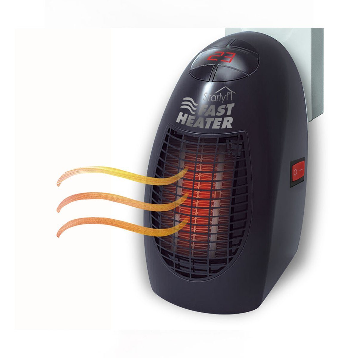 Starlyf Heizlüfter Fast Heater, 400 W, tragbare und leistungsstarke Steckdosen Mini Heizung