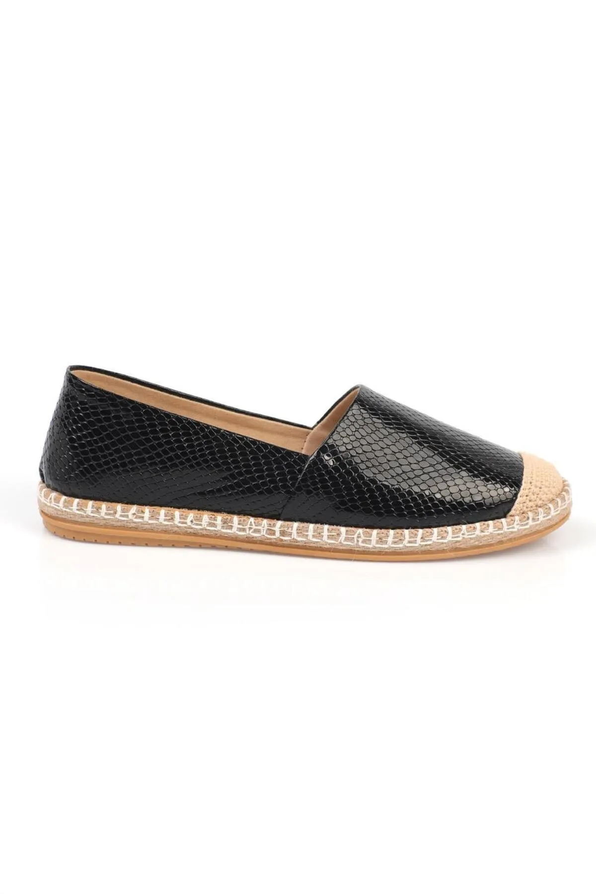 Capone Outfitters  Capone Schwarze Damen-Espadrille