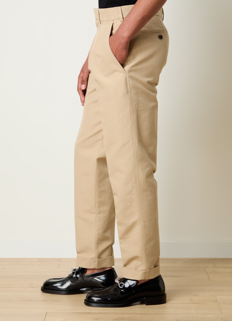 Tom Ford - Satorial - Pantaloni slim fit cu detalii plisate