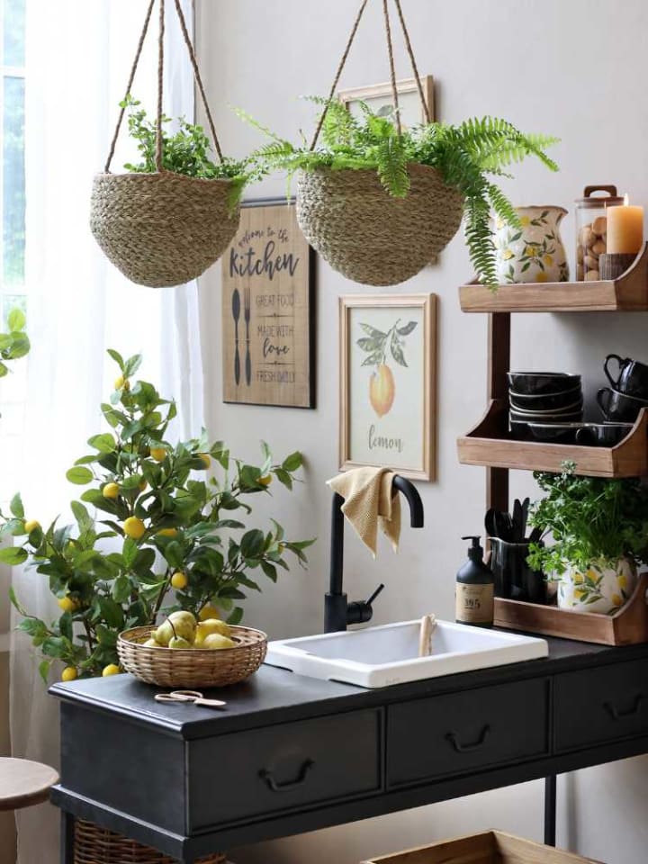 Chic Antique Korb geflochten zum Aufhängen 30 cm günstig kaufen onesize
