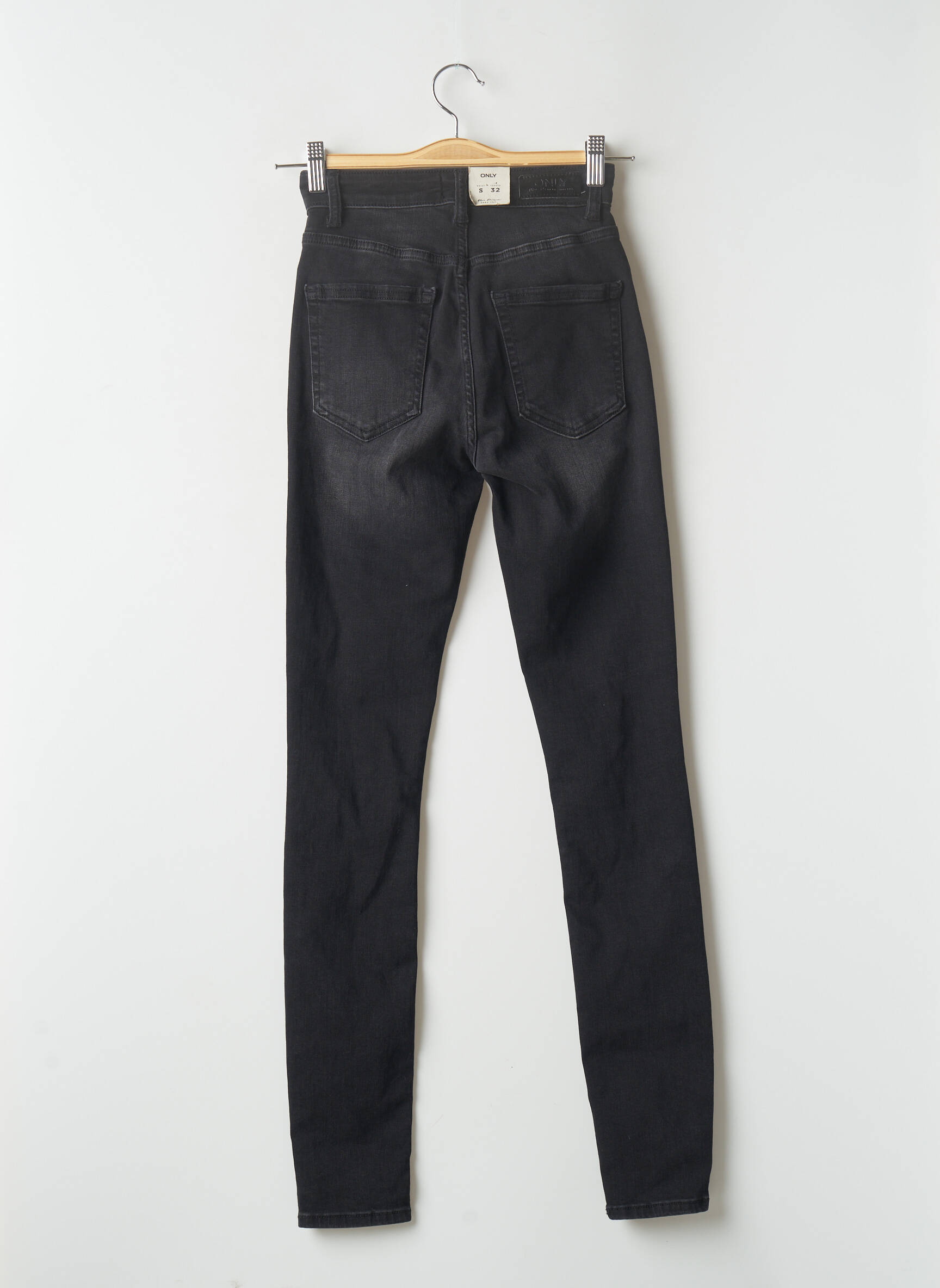 Only Jeans Skinny Femme couleur noir