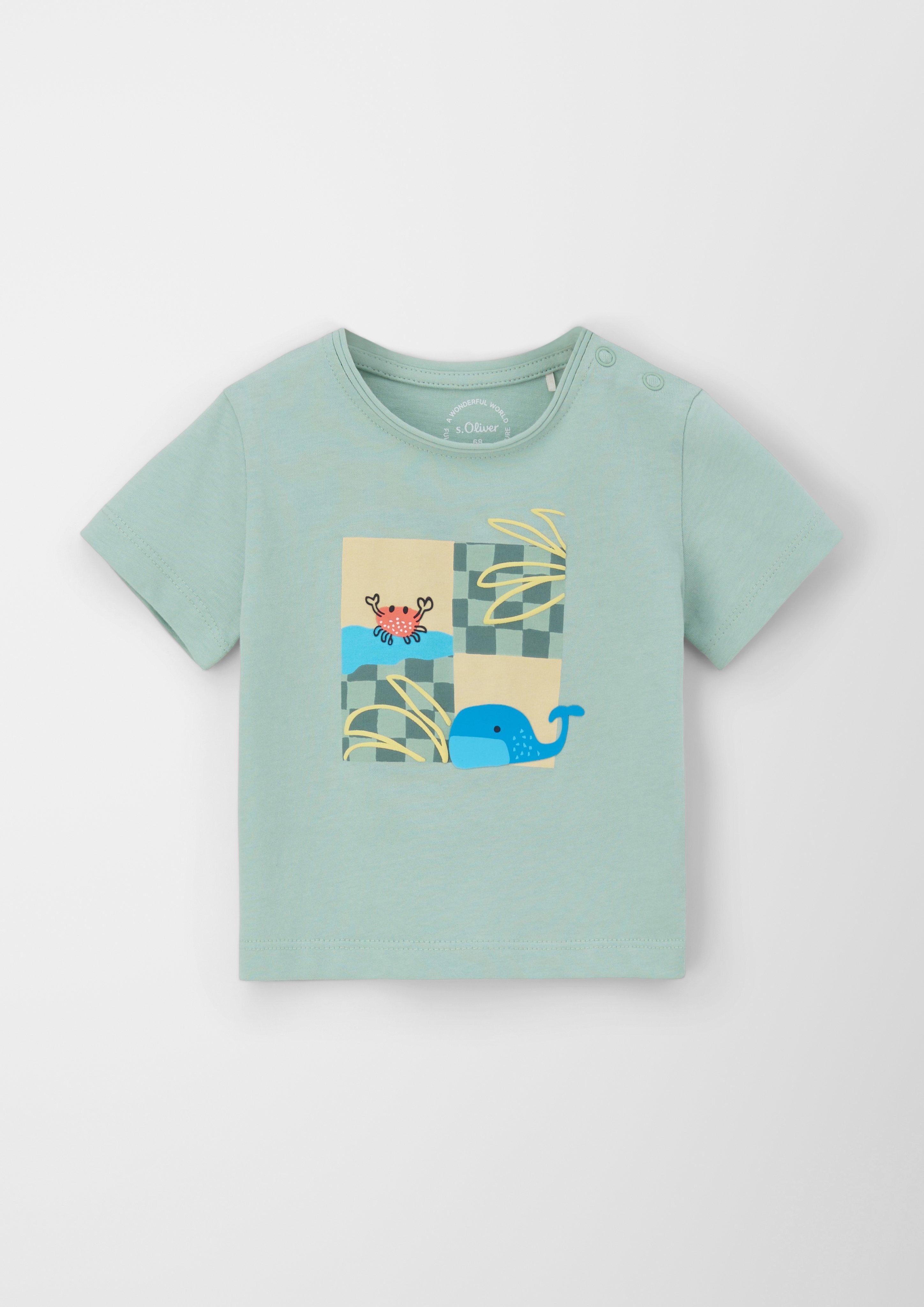 T-Shirt mit Frontprint  2130767-6091