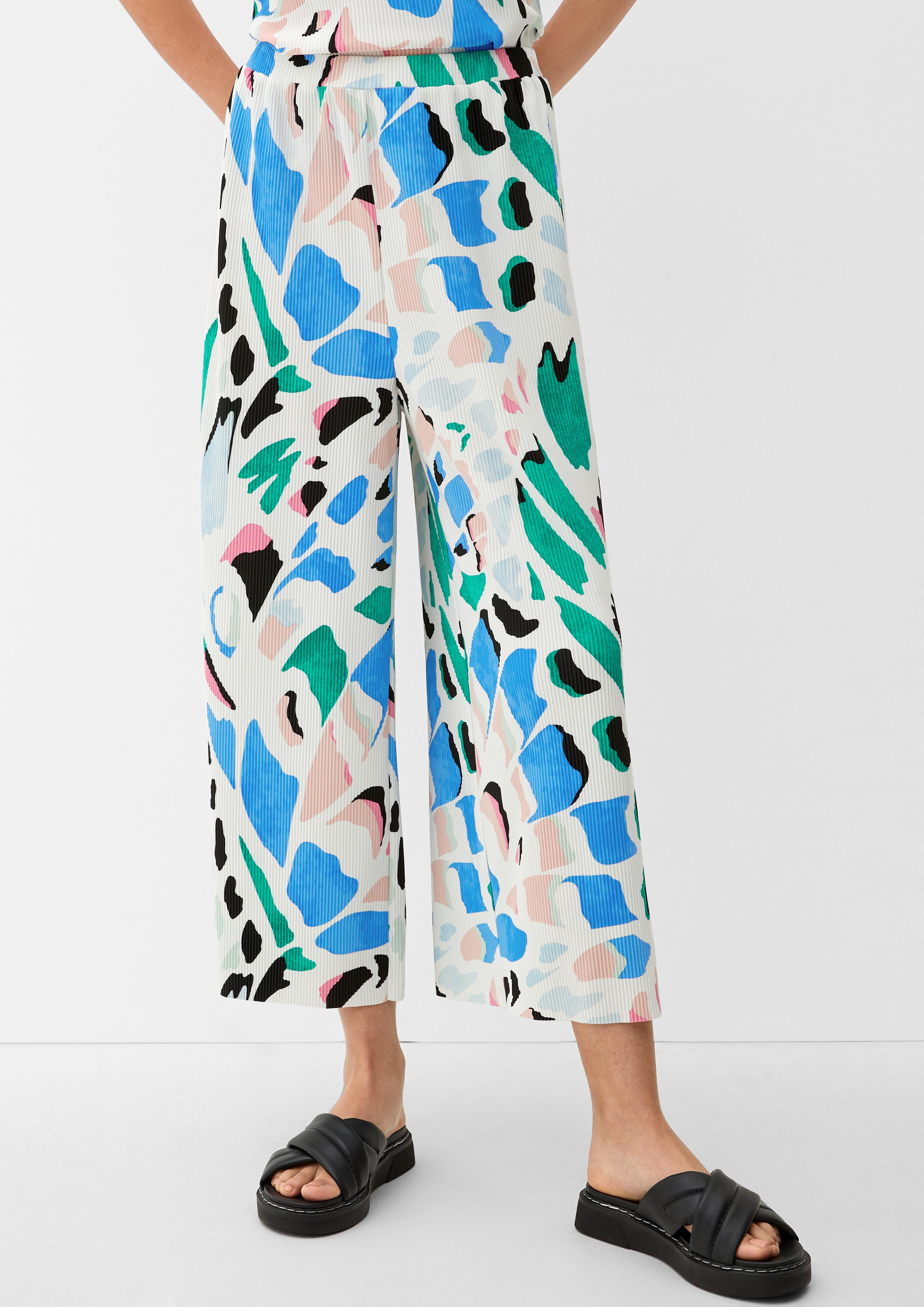 Regular: Culotte mit Allover-Print  2130699-02A0