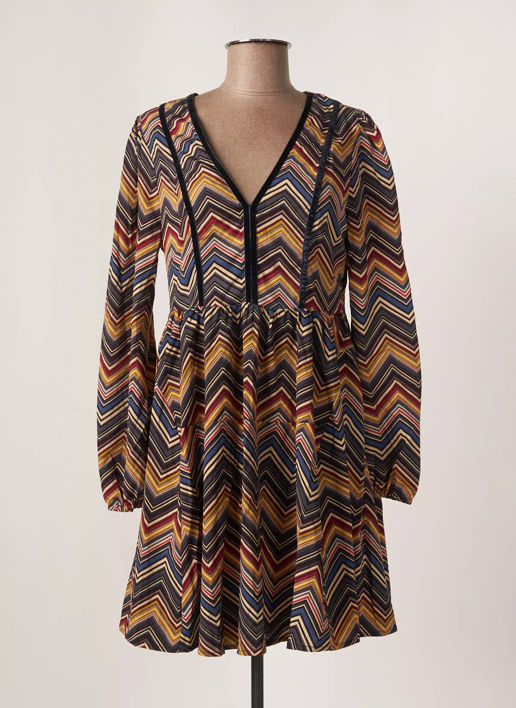 Molly Bracken Robes Mi Longues Femme couleur bleu