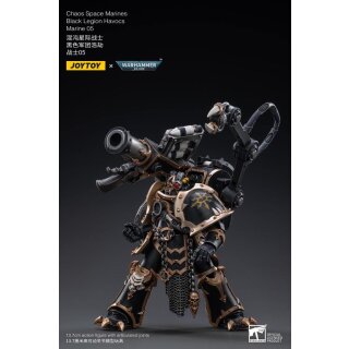 Warhammer 40k Actionfigur 1/18 Black Legion Havocs Marine 05 14 cm