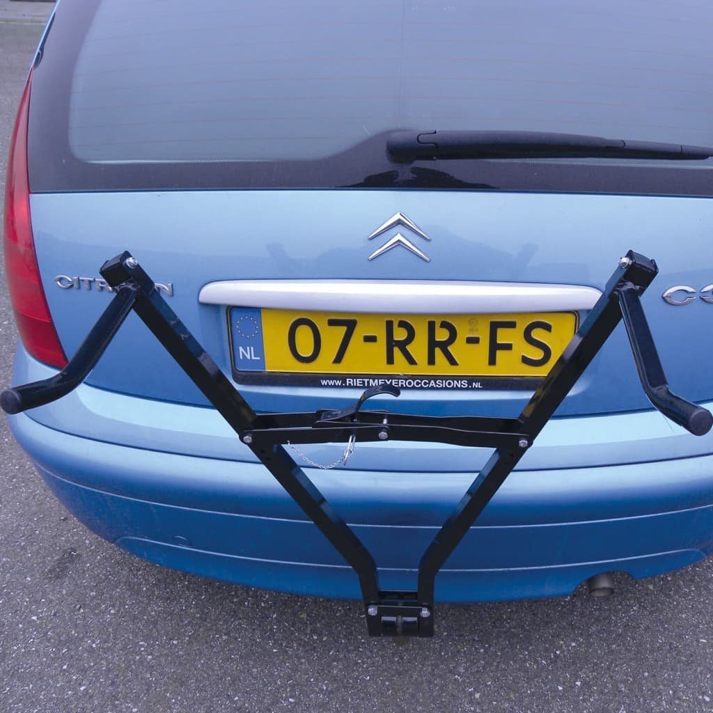 Carpoint Dachfahrradträger Fahrradträger auf Anhängerkupplung mit Kennzeichenhalter 30kg, (1-tlg)