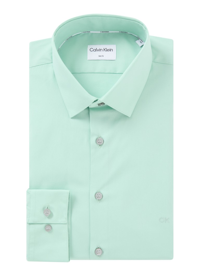 Calvin Klein Slim fit košulja s rastezljivim materijalom