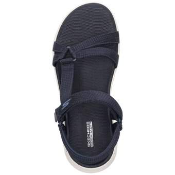 Skechers Go Walk Flex Sandale in blau