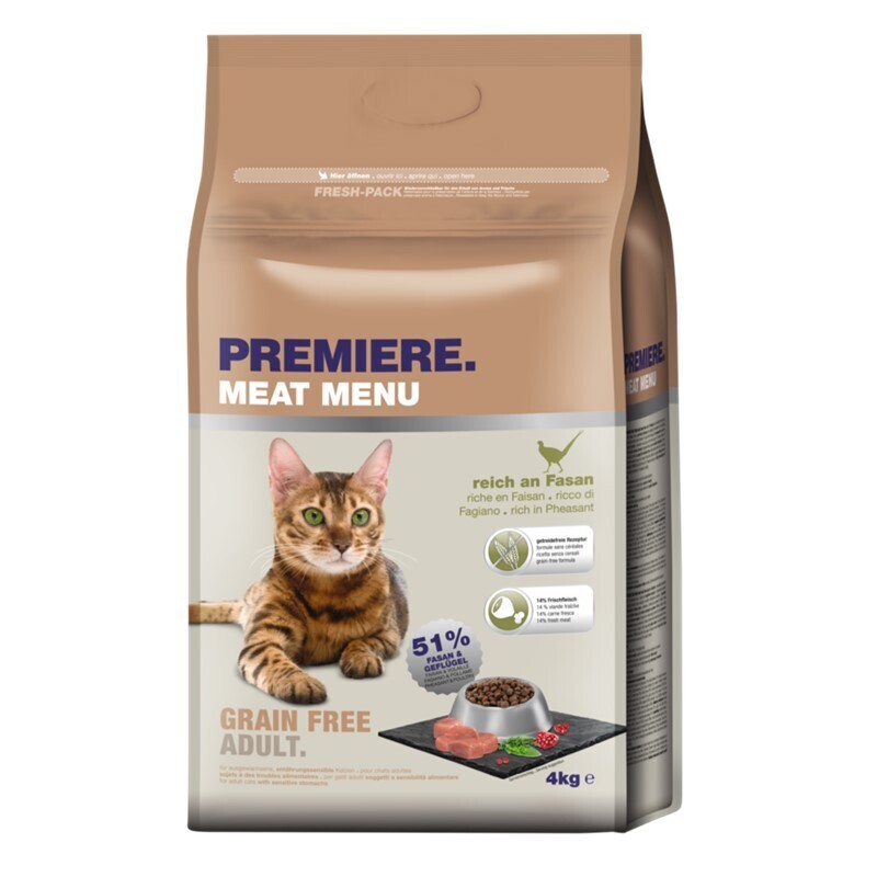 PREMIERE Trockenfutter PREMIERE Grainfree Fasan 4 kg