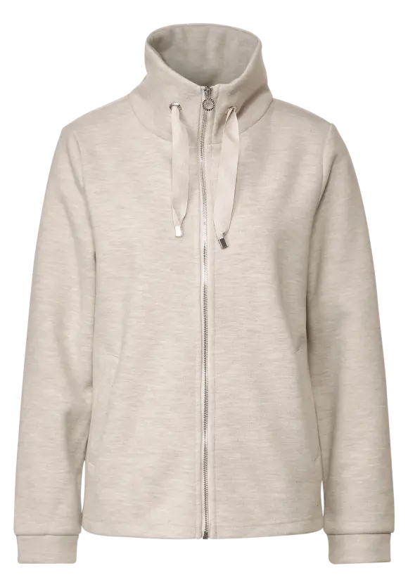Street One Sweatjacke in Melangeoptik