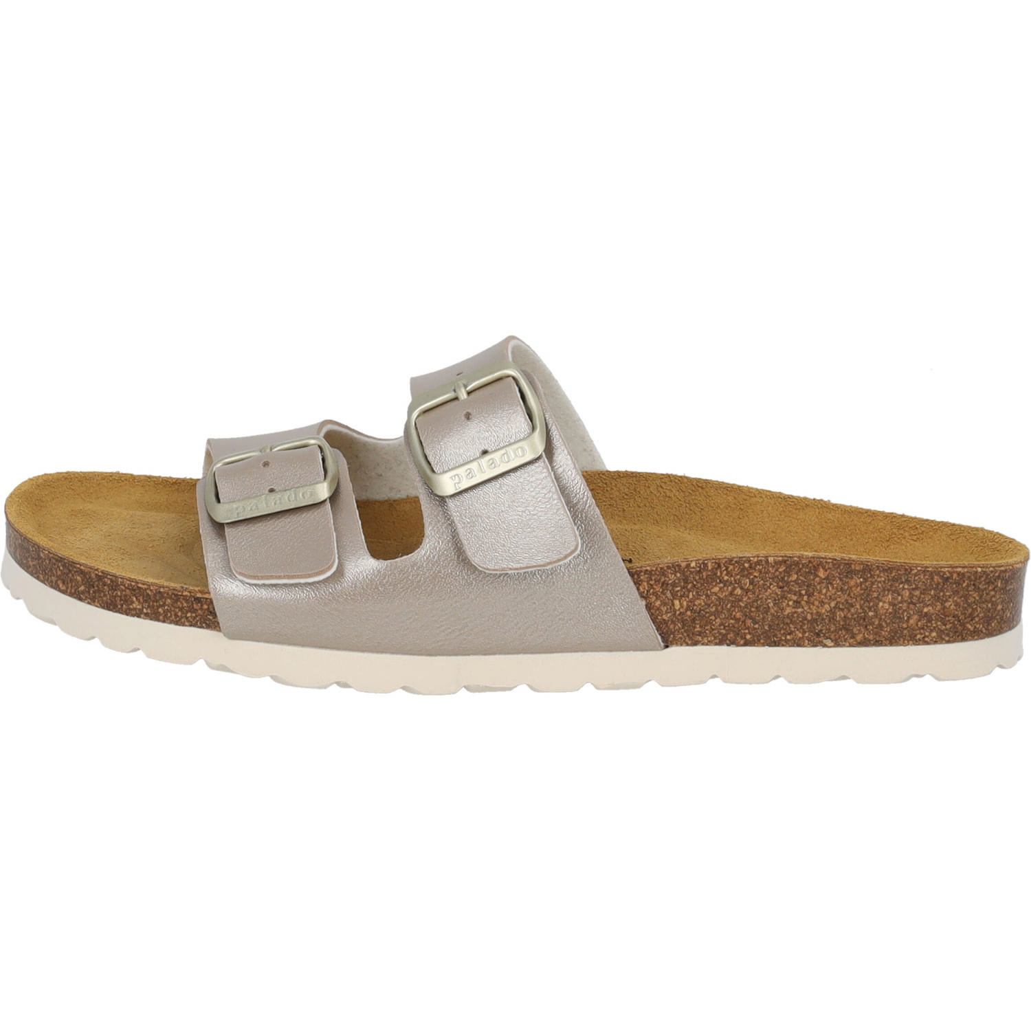 Palado Milos Metallic, Pantoletten, Damen, Beige