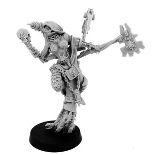 Mechanic Adept Female Tech Priest Skull Keeper (48 mm)
