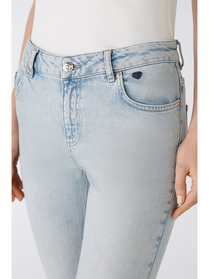 Oui Jeans - Flare fit - in Hellblau günstig kaufen