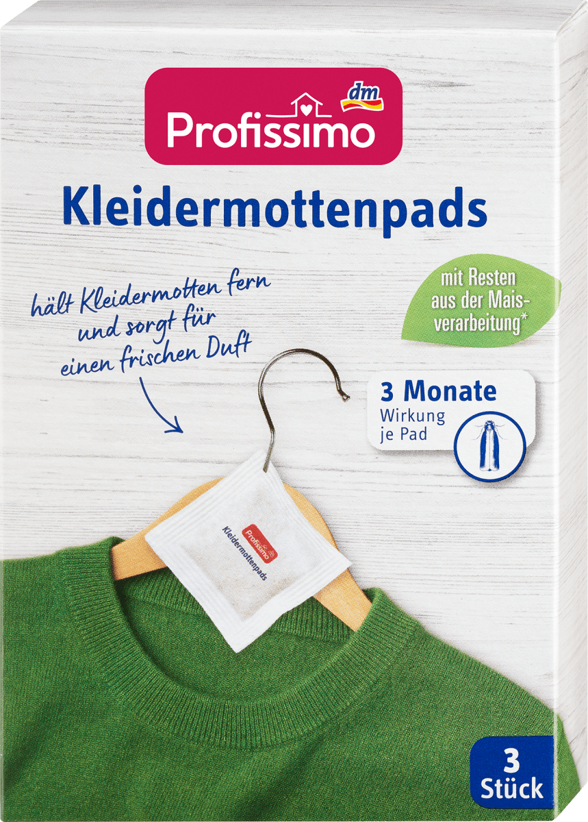 Kleidermottenpads, 3 St
