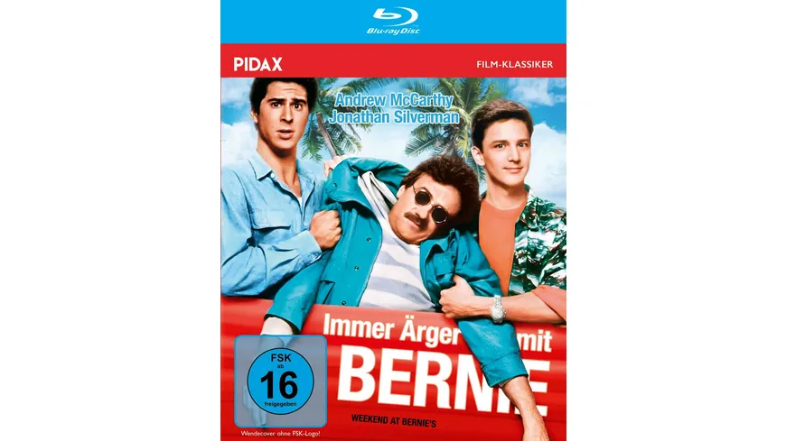 Immer Ärger mit Bernie / Rabenschwarze Kult-Komödie von „Rambo“-Regisseur Ted Kotchef (Pidax Film-Klassiker)