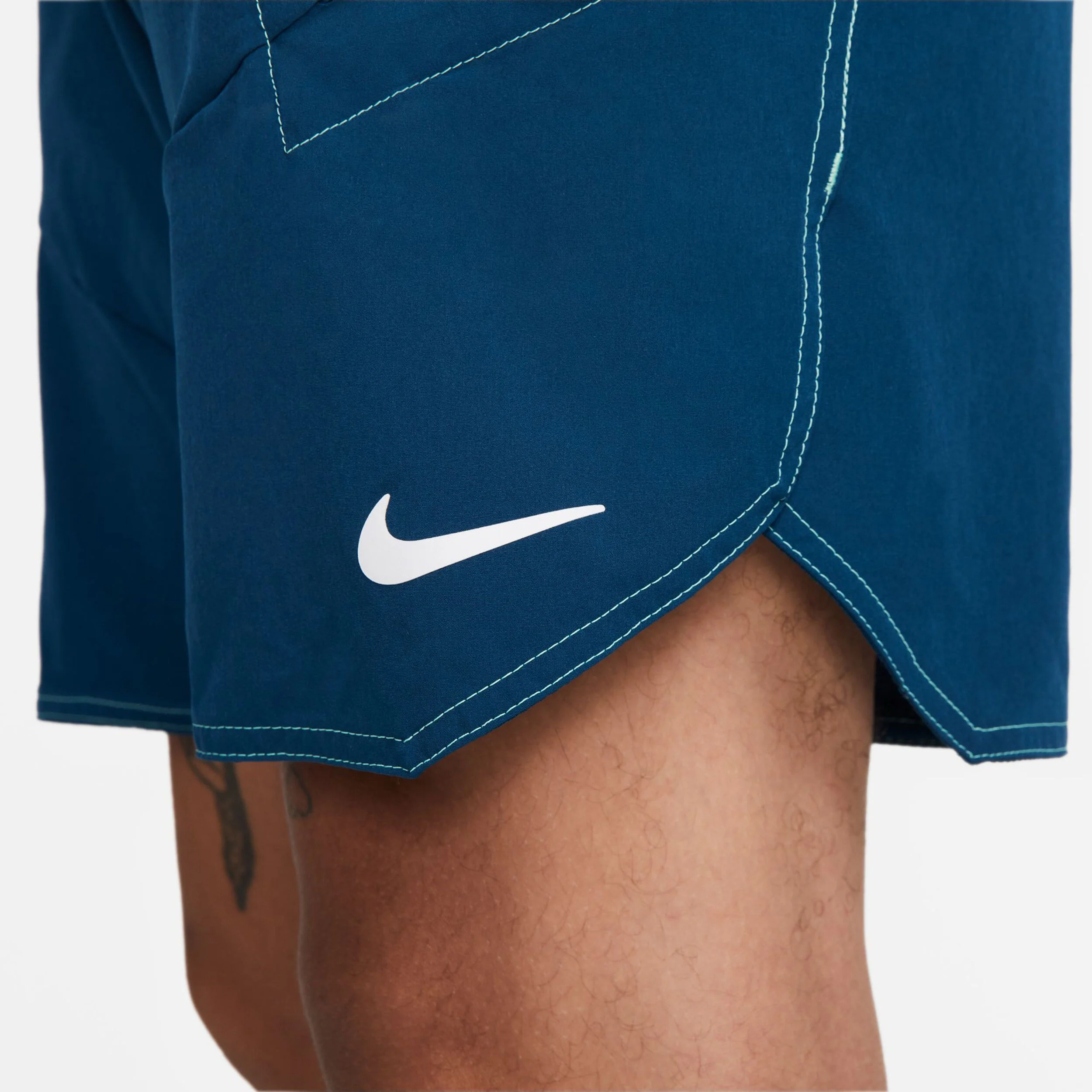Court Advantage Dri-Fit 9in Shorts Herren - Blau, Weiß