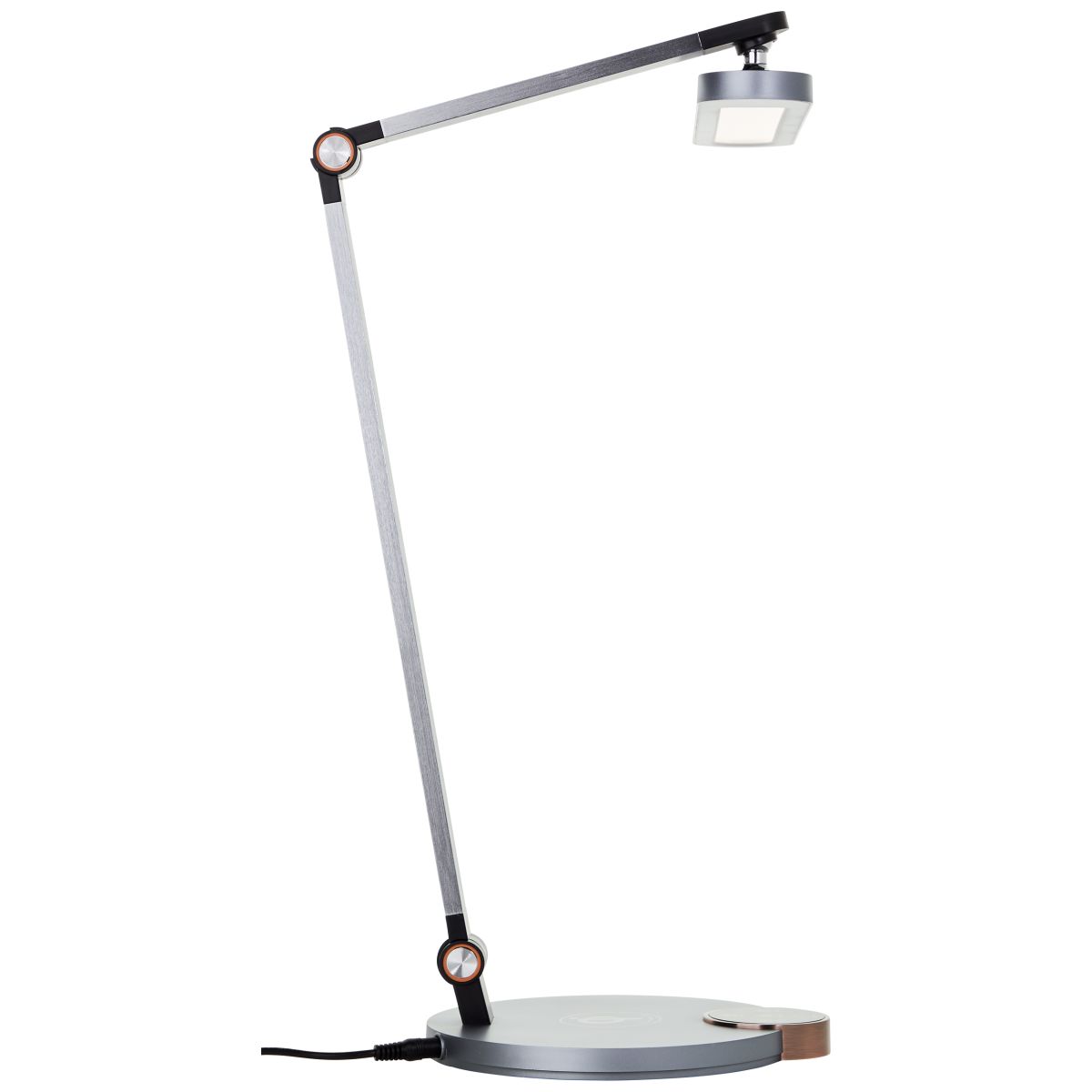 Brilliant LED Schreibtischleuchte Officehero Grau