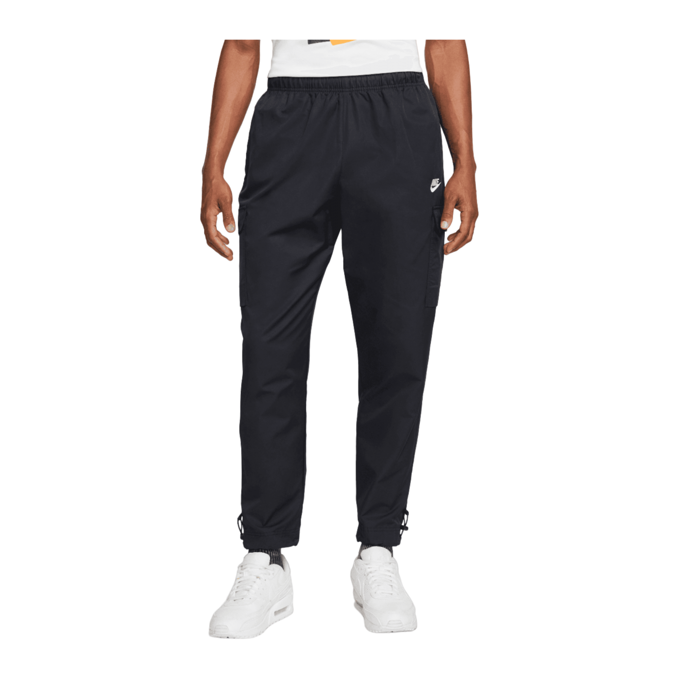 Nike Repeat Woven Jogginghose Schwarz Weiss F010