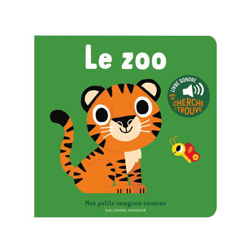 Livre Le zoo, des sons à écouter, des images à regarder - Gallimard Jeunesse