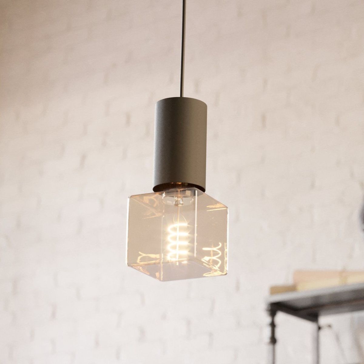 EGLO E27 LED Filament Cube Leuchtmittel Amber