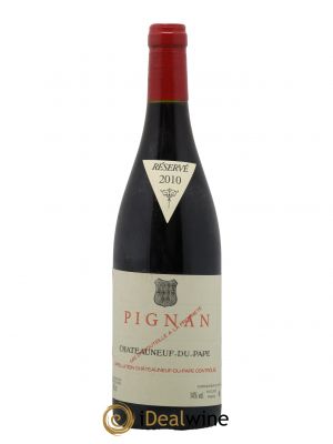 Châteauneuf-du-Pape Pignan Emmanuel Reynaud  2010 - Lot de 1 Bouteille