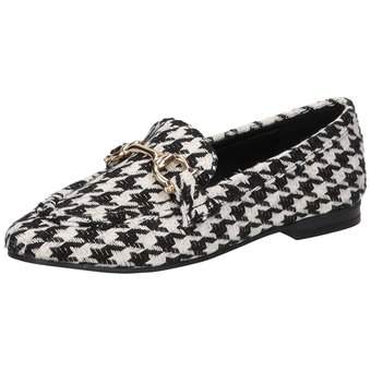 La Strada Slipper in schwarz