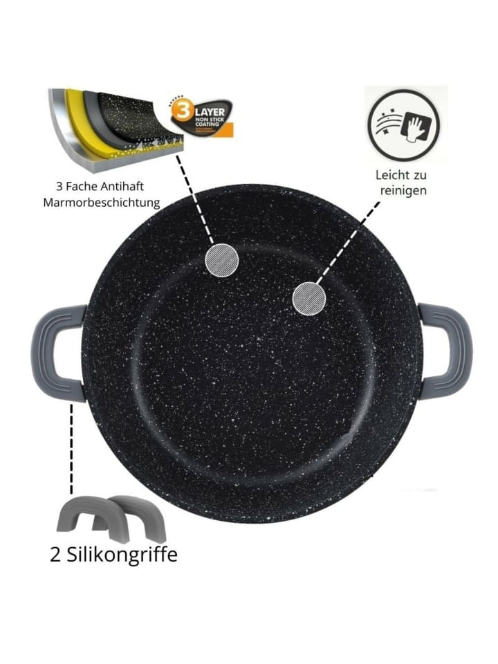 Cheffinger Aluguss Tajine Tagine Ø28cm Induktion Silikongriffe Gartopf in Hellbraun günstig kaufen onesize