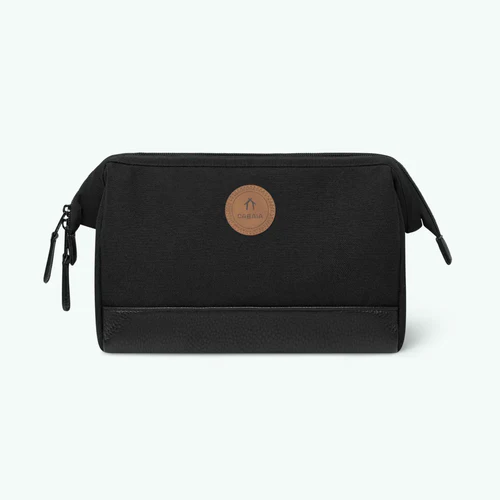Berlin black toiletry bag