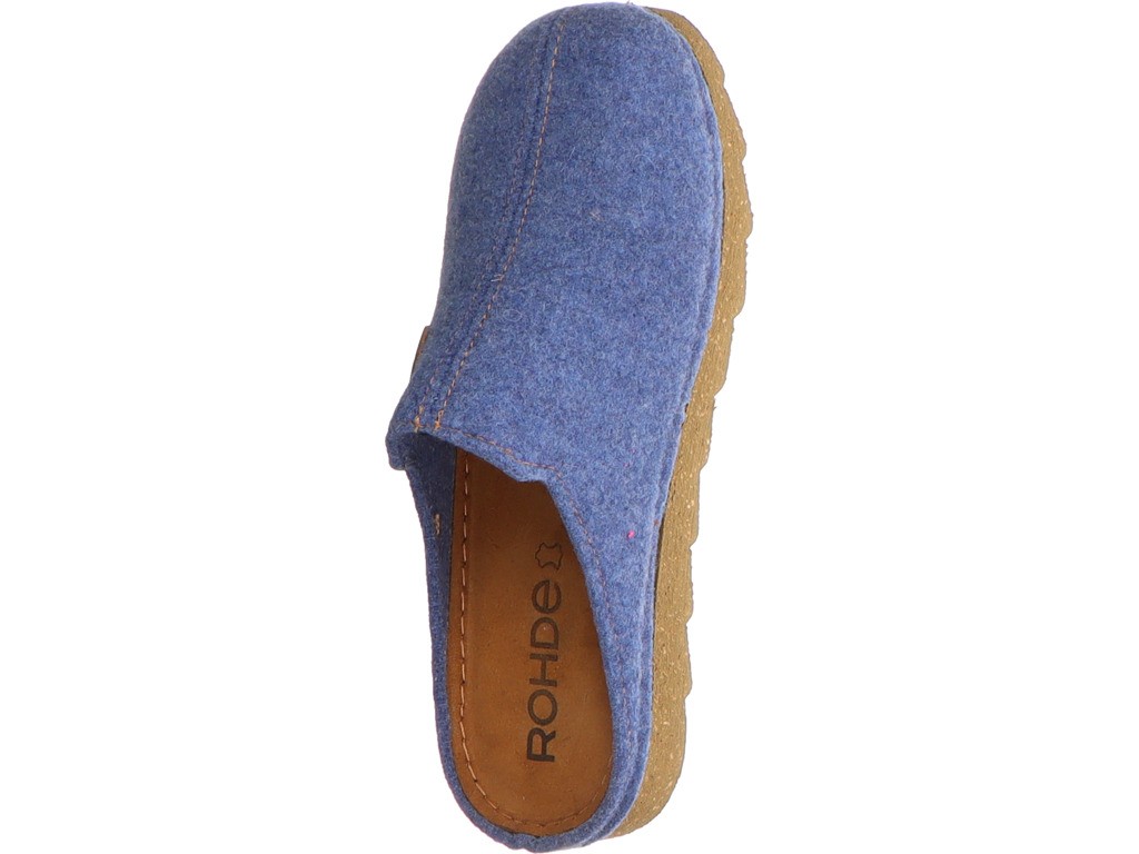 ROHDE Hausschuhe blau