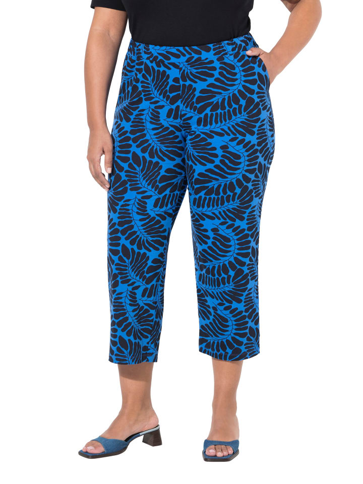 Ulla Popken Schlupfhose in pfauenblau günstig kaufen