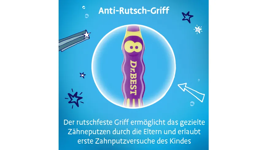 Dr.BEST Kids Erste Zähne Zahnbürste weich