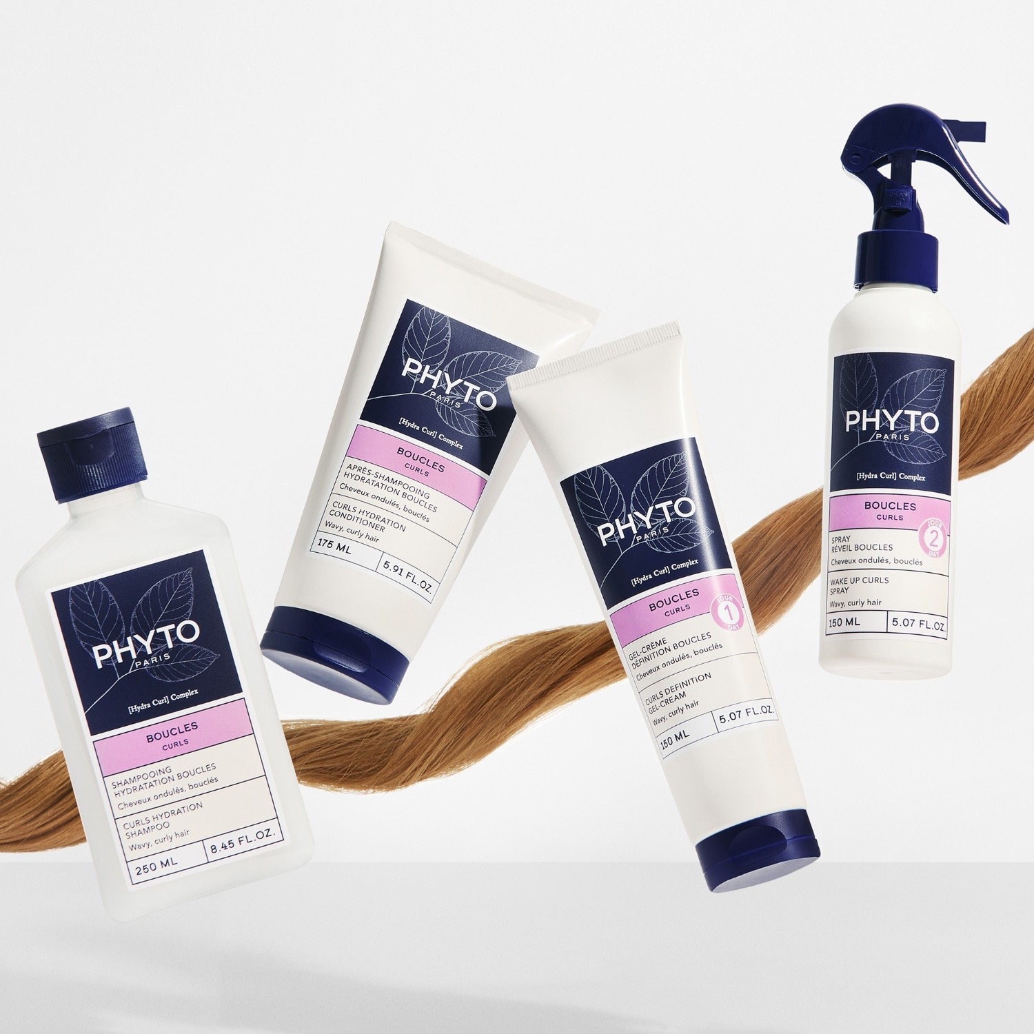 Crema gel-definitrice per ricci Phyto - Giorno 1