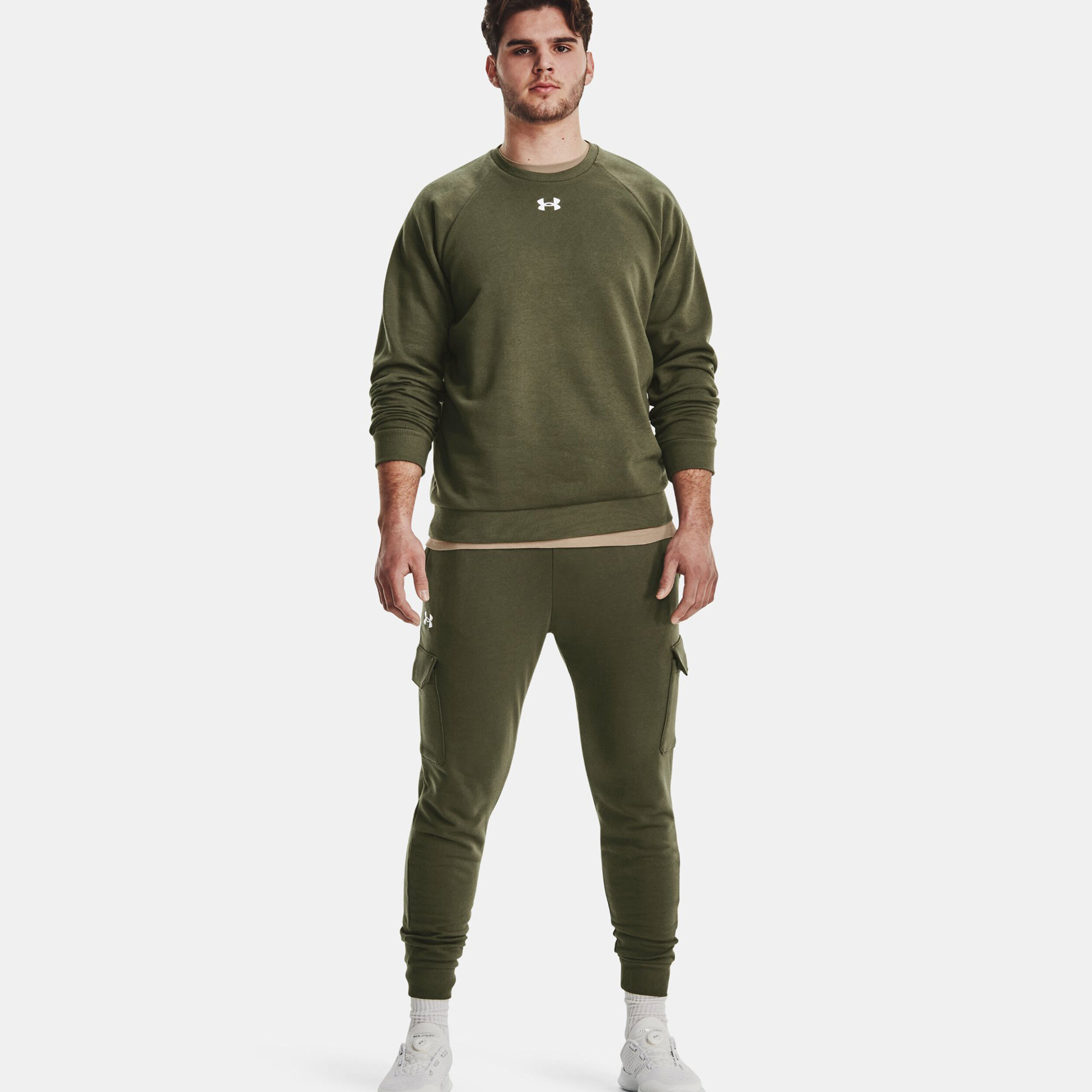 Rival Crew Sweatshirt Herren - Dunkelgrün