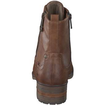 Mustang Schnürstiefelette in braun