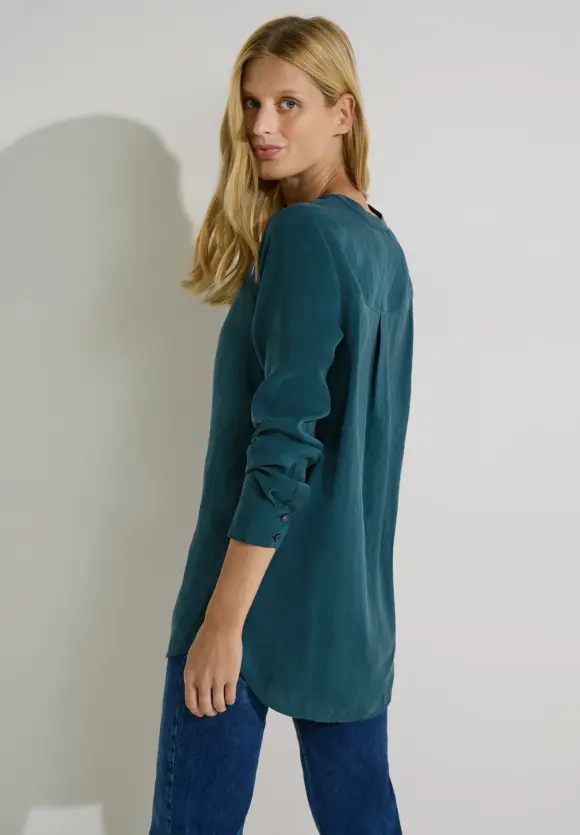 CECIL Longbluse in Unifarbe
