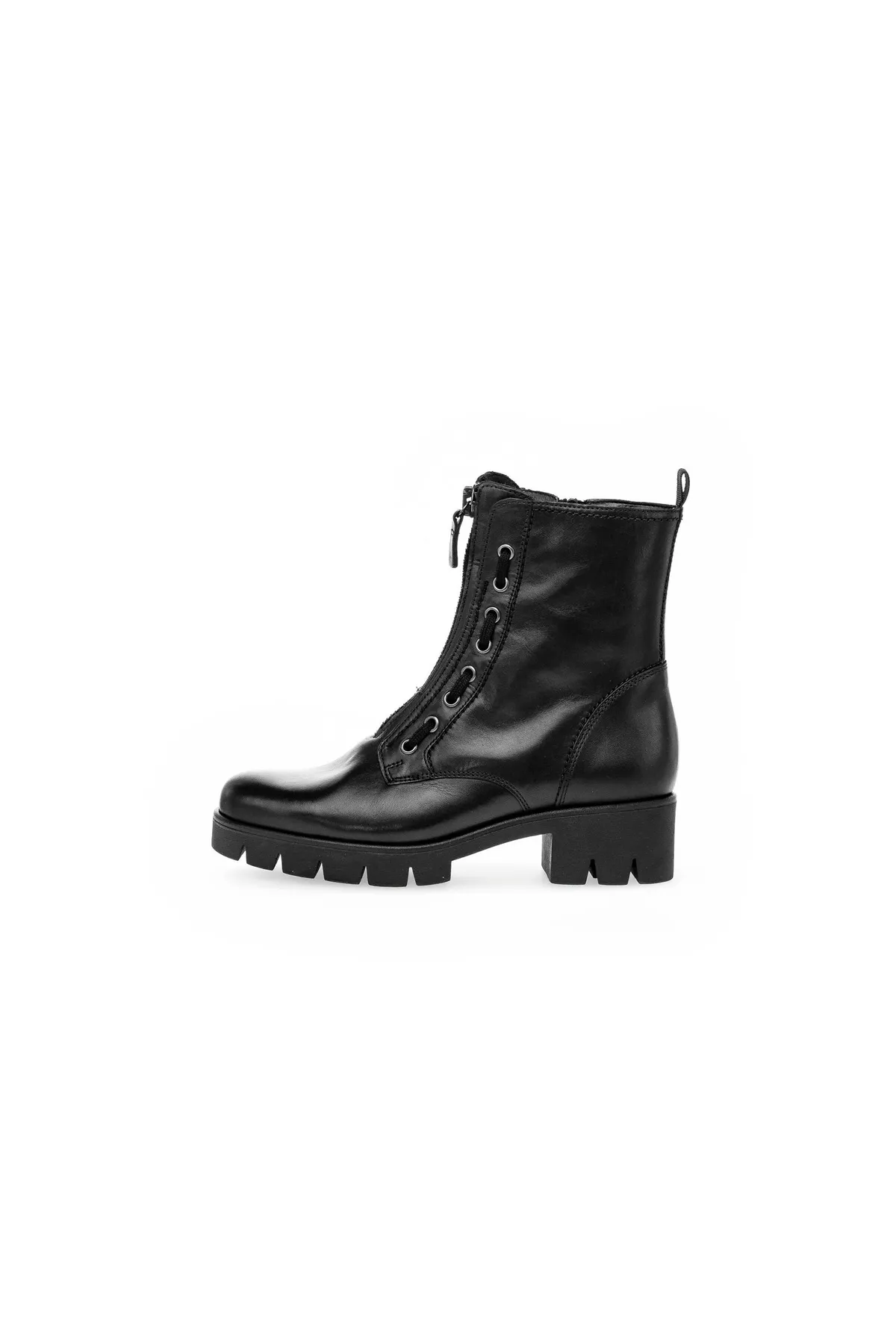 GABOR  Stiefelette - Schwarz - Flacher Absatz