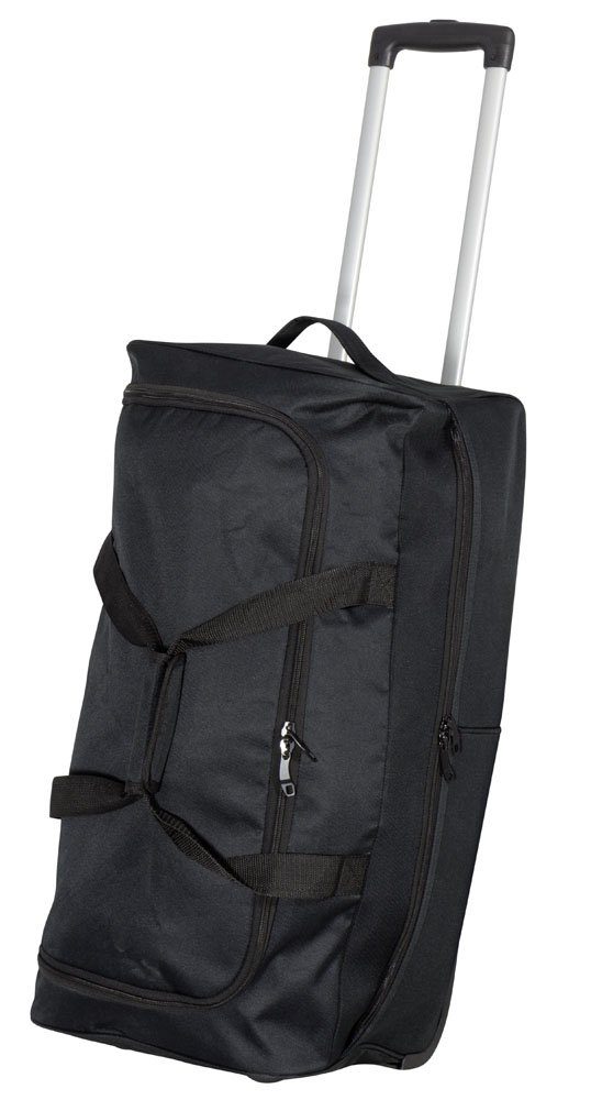 Trendyshop365 Reisetasche Brooklyn (Trolley, 65x35x30cm, 70 Liter, leichte XL Tasche für Damen und Herren), mit Trolleygriff und 2 Rollen