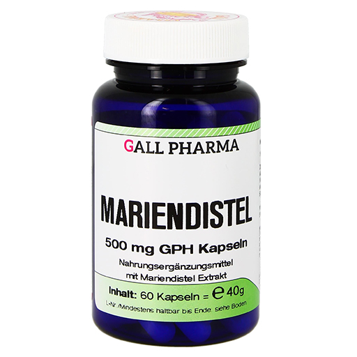 MARIENDISTEL 500 mg GPH Kapseln  60 St  Kapseln