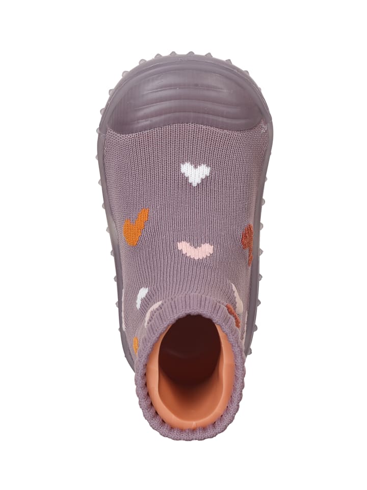Sterntaler Adventure-Socks Herzen in lila günstig kaufen