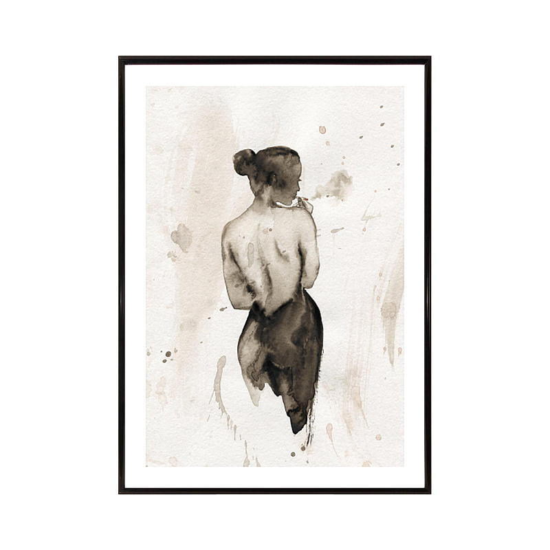 Home Ramme Deco 50 x 70 cm, sort