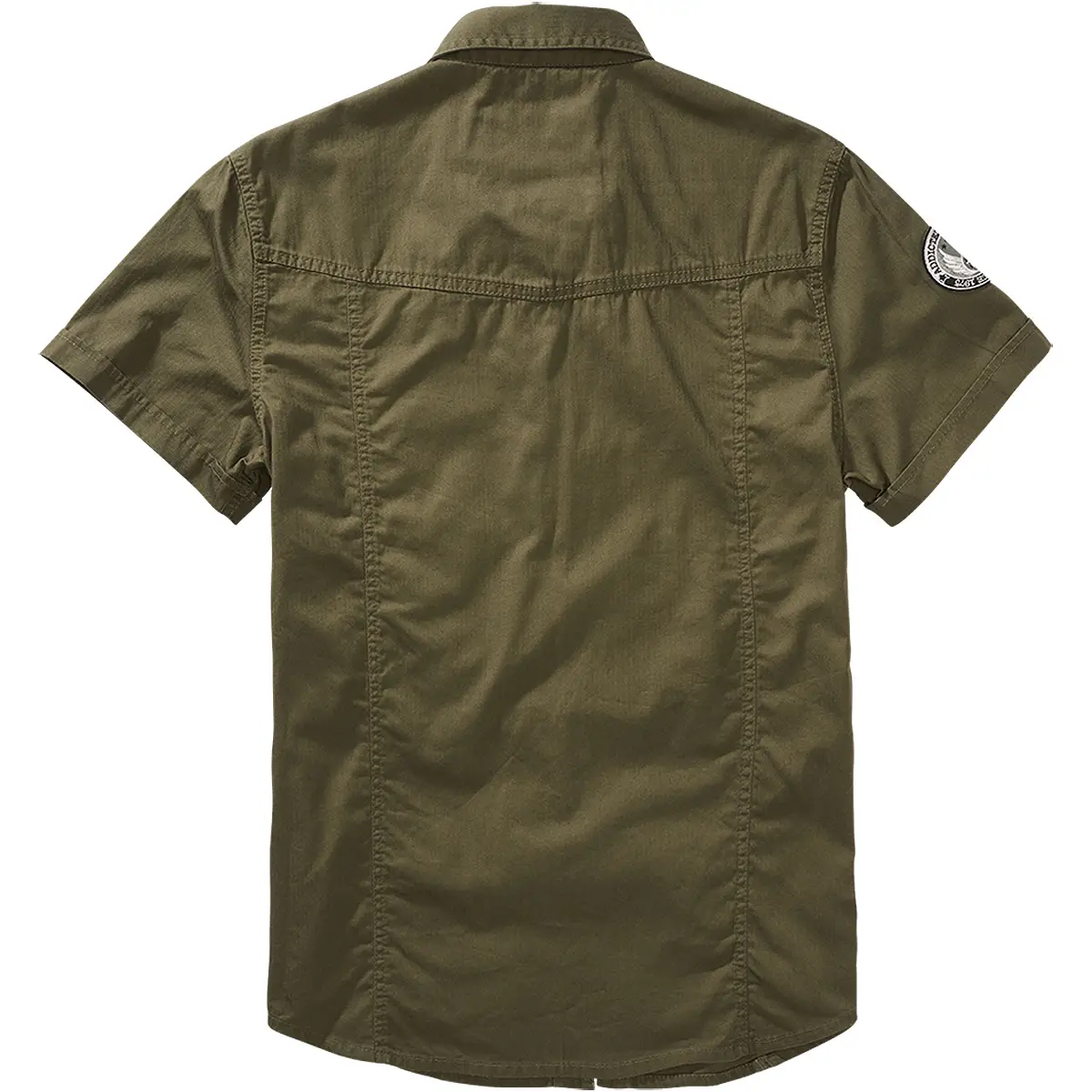 Luis Vintage Shirt kurzarm oliv