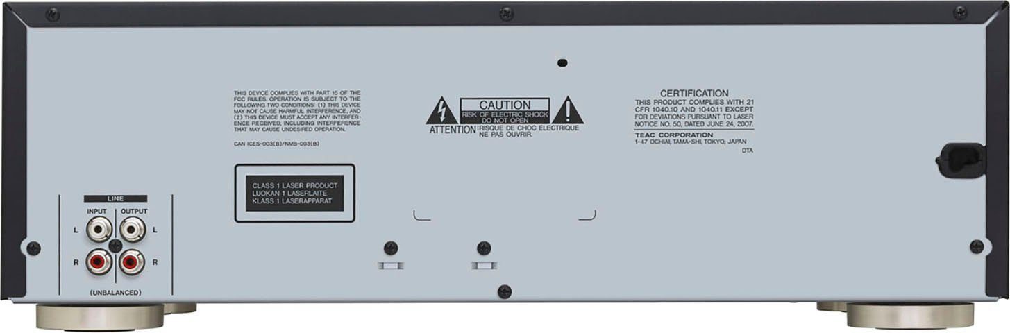 TEAC AD-850-SE/ B Cassette Deck / CD-Player (CD-Play­er) CD-Player
