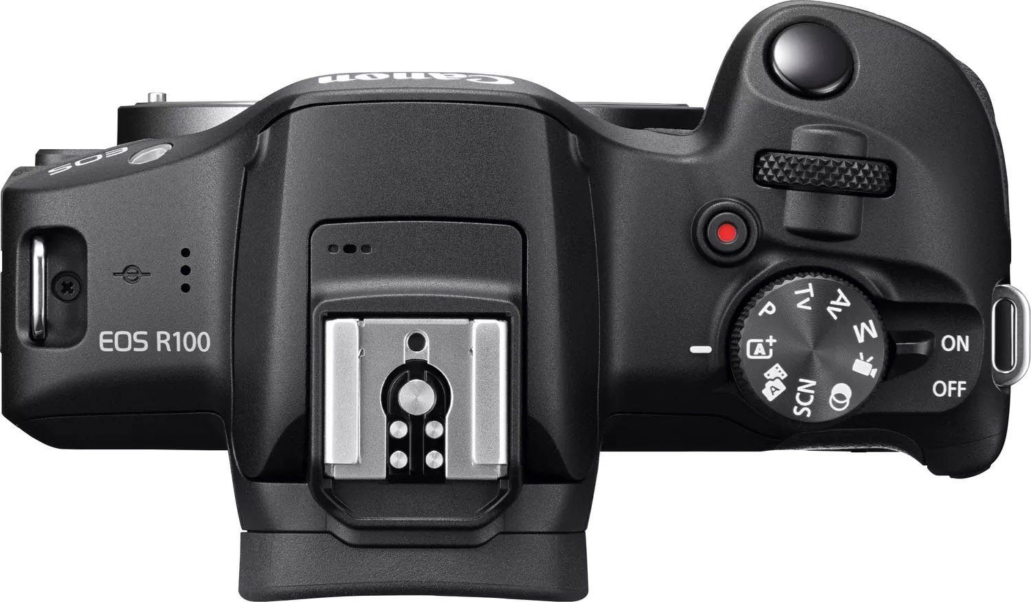 Canon EOS R100 + RF-S 18-45mm F4.5-6.3 IS STM Kit Systemkamera (RF-S 18-45mm F4.5-6.3 IS STM, 24,1 MP, Bluetooth, WLAN)