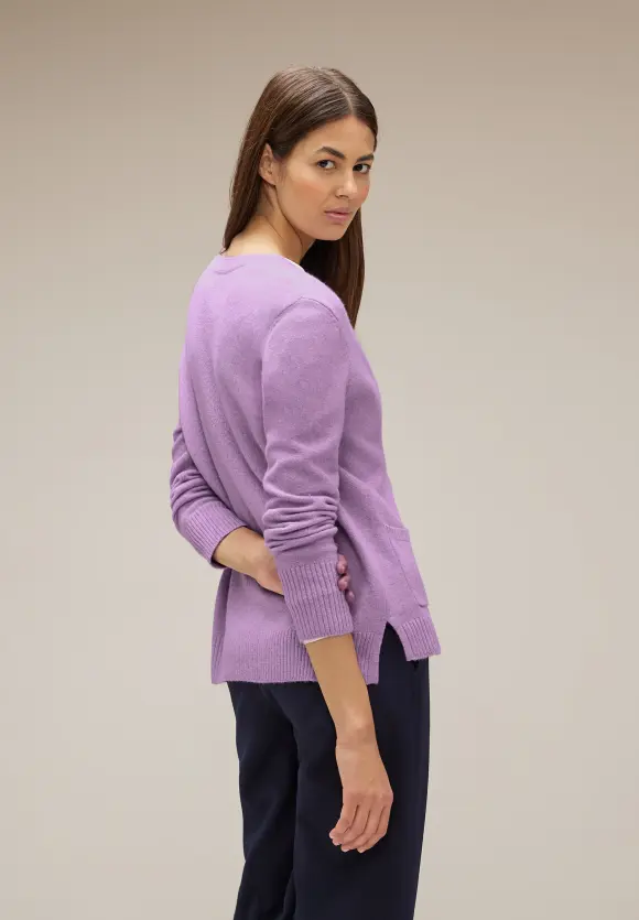 Street One Cardigan mit V-Ausschnitt