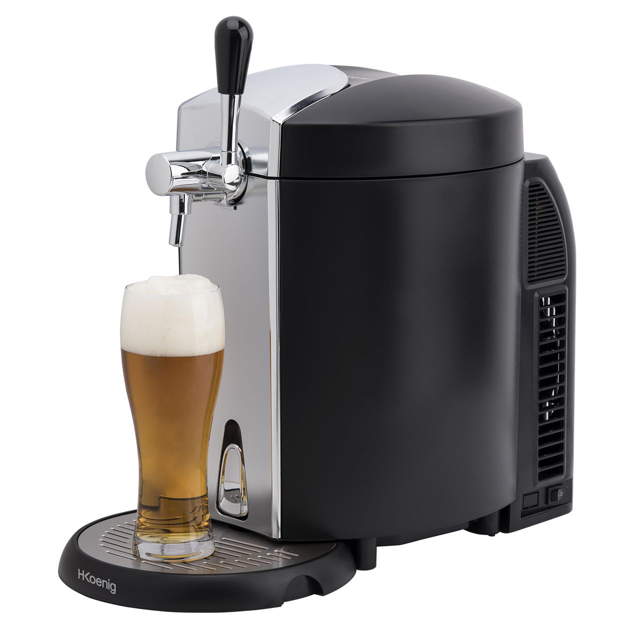 H.Koenig Bierzapfanlage, Temperatur: 4 °C